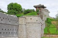 Korea UNESCO World Heritage Sites Ã¢â¬â Hwaseong Fortress Royalty Free Stock Photo